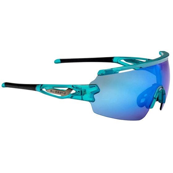 Okulary Swiss Eye Signal RX - Smoke Blue Revo Lens / Shiny Laser Crystal Blue/Black Frame