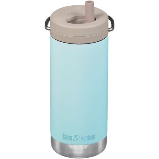 Termos Klean Kanteen TKWide 355ml Twist Cap w/Straw - Blue Tint