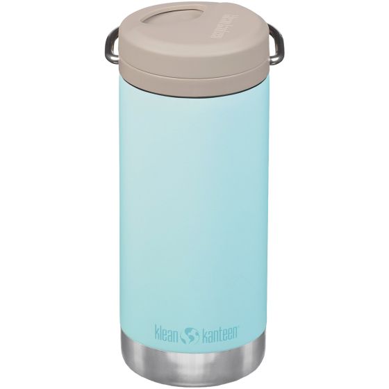Termos Klean Kanteen TKWide 355ml Twist Cap w/Straw - Blue Tint