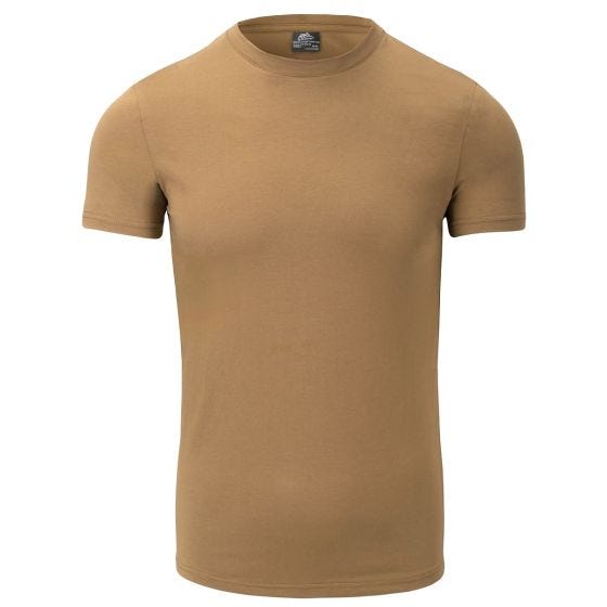 Koszulka z Bawełny Organicznnej Helikon Slim Coyote