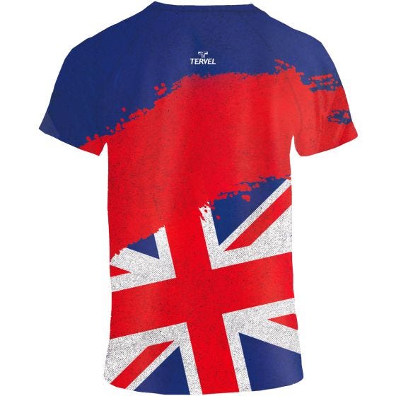 Koszulka Termoaktywna Tervel Sportline Krótki Rękaw United Kingdom 1