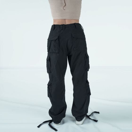 Spodnie Damskie Surplus Airborne Vintage Czarne
