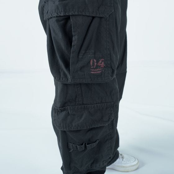 Spodnie Damskie Surplus Airborne Vintage Czarne