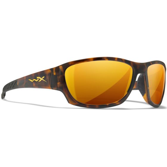 Okulary Taktyczne Wiley WX Climb - Captivate Polarized Bronze Mirror Lenses / Gloss Tortoise Frame