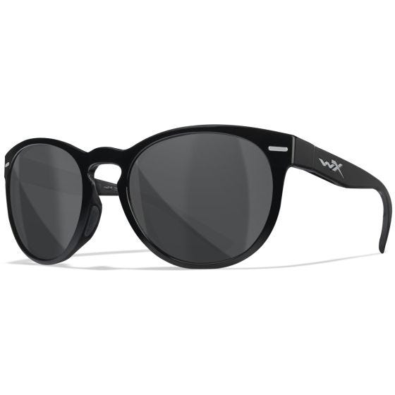 Okulary Taktyczne Wiley WX Covert - Grey Lenses / Gloss Black Frame