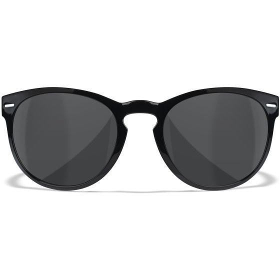 Okulary Taktyczne Wiley WX Covert - Grey Lenses / Gloss Black Frame