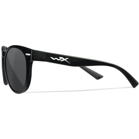 Okulary Taktyczne Wiley WX Covert - Grey Lenses / Gloss Black Frame