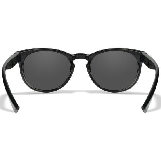 Okulary Taktyczne Wiley WX Covert - Grey Lenses / Gloss Black Frame