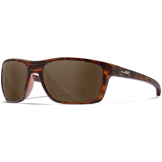 Okulary Taktyczne Wiley WX Kingpin - Brown Lenses / Matte Demi Brown Frame