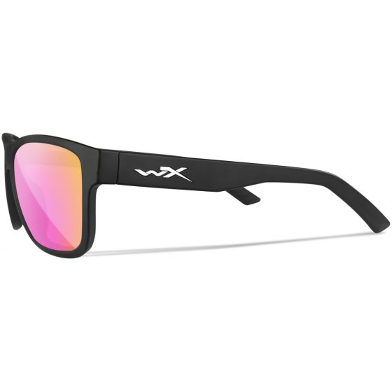 Okulary Taktyczne Wiley WX Ovation - Captivate Polarized Rose Gold Mirror Lenses / Matte Black Frame