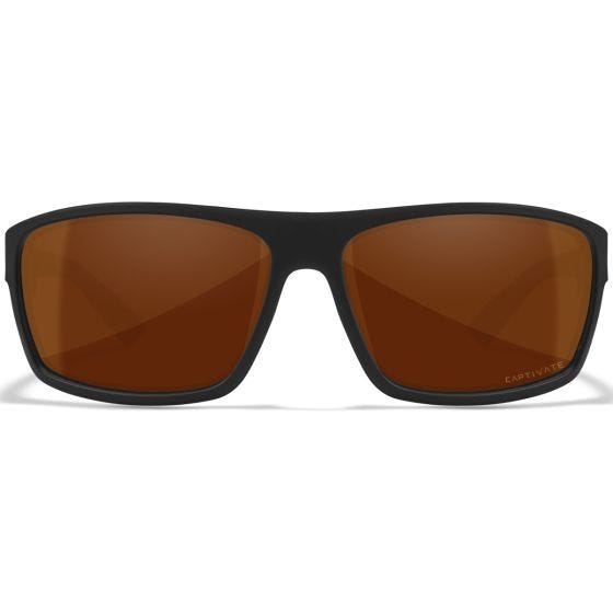 Okulary Taktyczne Wiley WX Peak - Captivate Polarized Copper Lenses / Matte Black Frame