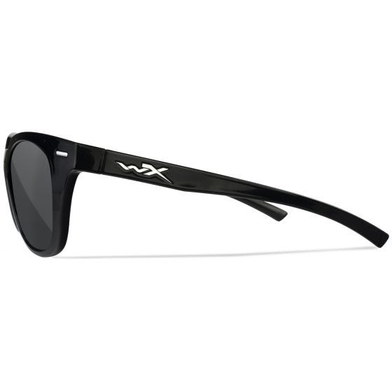 Okulary Taktyczne Wiley WX Ultra - Grey Lenses / Glass Black Frame
