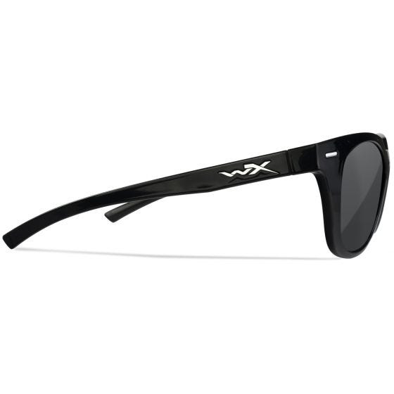 Okulary Taktyczne Wiley WX Ultra - Grey Lenses / Glass Black Frame