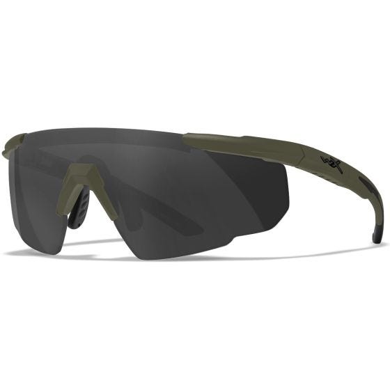 Okulary Taktyczne Wiley X Saber Advanced Zestaw 3 Wymiennych Wizjerów / Ramka - OD Green