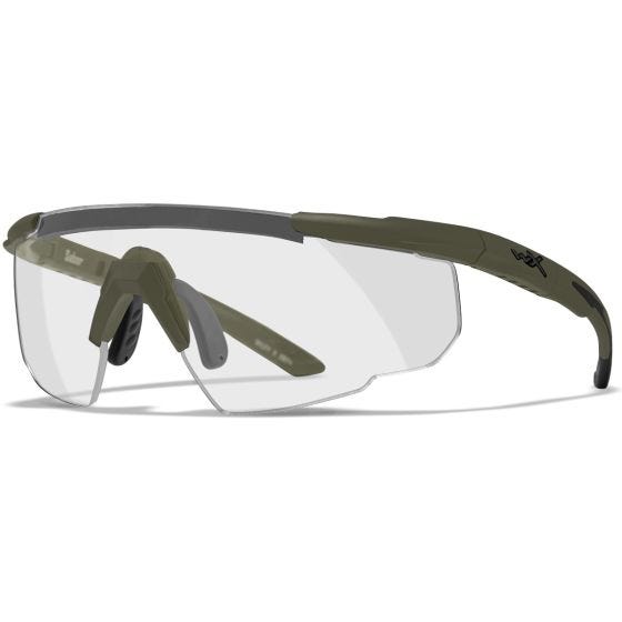 Okulary Taktyczne Wiley X Saber Advanced Zestaw 3 Wymiennych Wizjerów / Ramka - OD Green