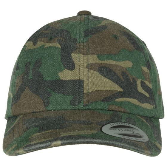 Czapka YP Low Profile Camo Washed Woodland