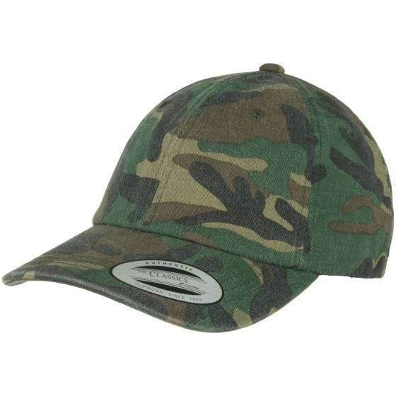 Czapka YP Low Profile Camo Washed Woodland
