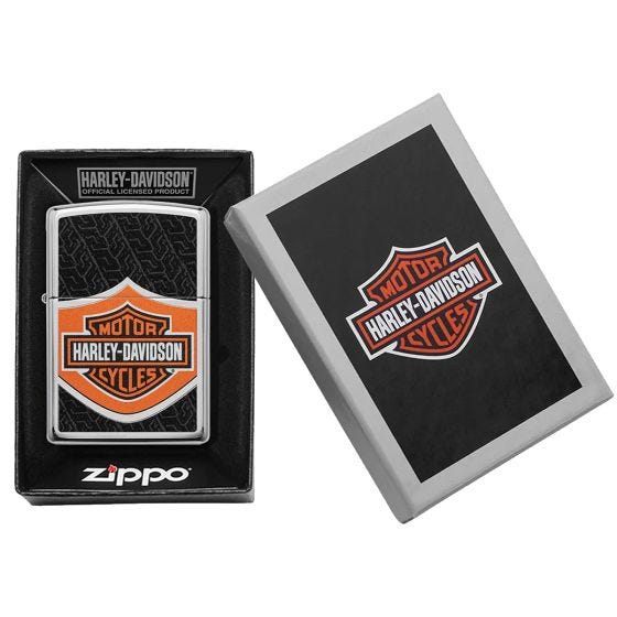 Zapalniczka Zippo Harley Davidson High Polish Chrome