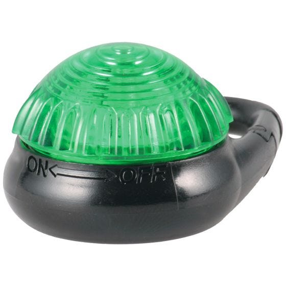 Światło Sygnalizator Adventure Lights Tag-It z Karabińczykiem Zielone