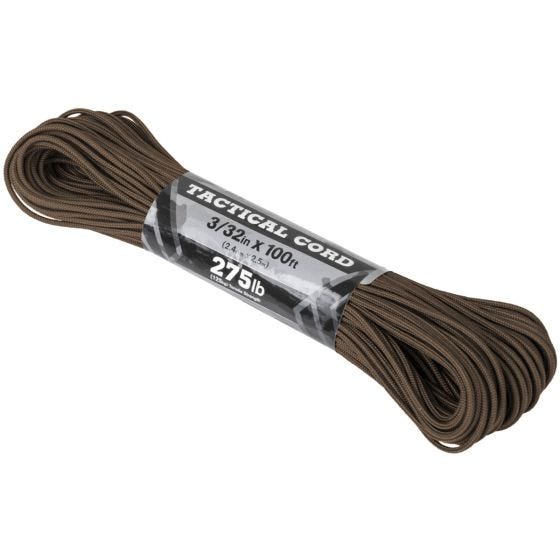 Linka Taktyczna Atwood Rope 100ft 275 Brązowa