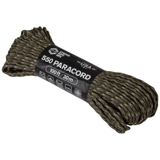 Linka Atwood Rope 100ft 550 MultiCam
