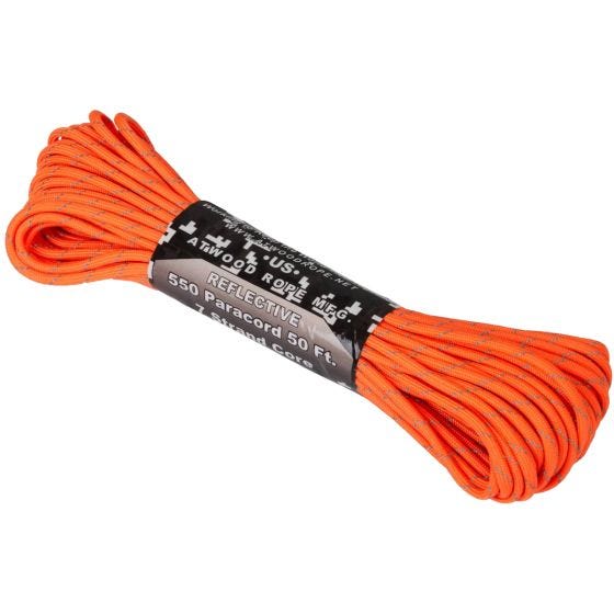 Linka Odblaskowa Atwood Rope 50ft 550 Pomarańczowa