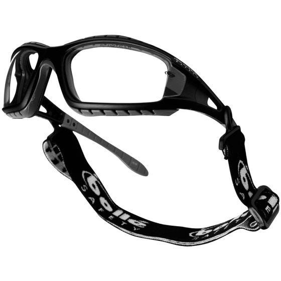 Okulary Taktyczne Bolle Tracker - Clear - Czarne