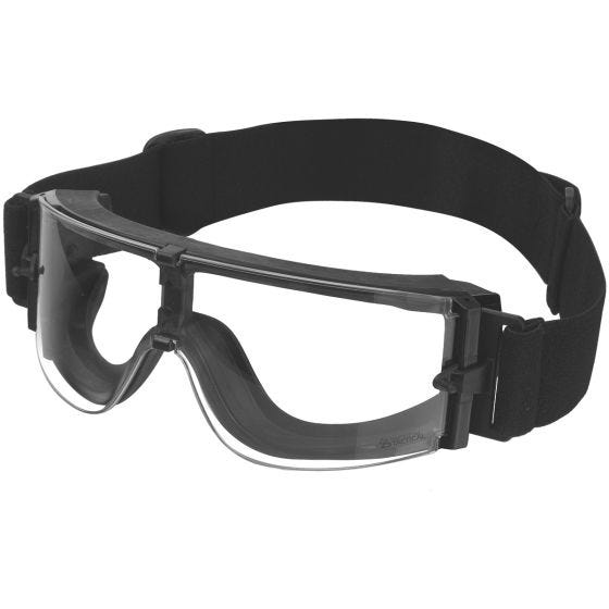 Gogle Taktyczne Bolle X800 - Clear - Czarne