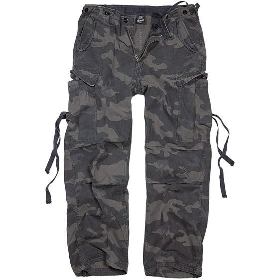 Spodnie Brandit M-65 Vintage Dark Camo