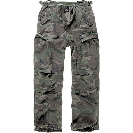 Spodnie Brandit M-65 Vintage Woodland