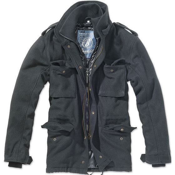 Kurtka Brandit M-65 Voyager Wool Czarna