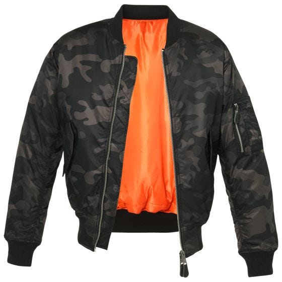 Kurtka Brandit MA1 Camo Dark Camo