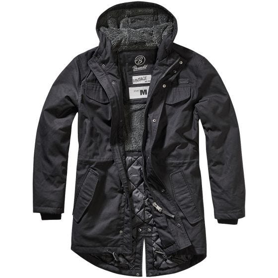 Kurtka Parka Brandit Marsh Lake Parka Czarna