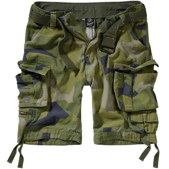 Szorty Brandit Savage Vintage Swedish M90 Camo