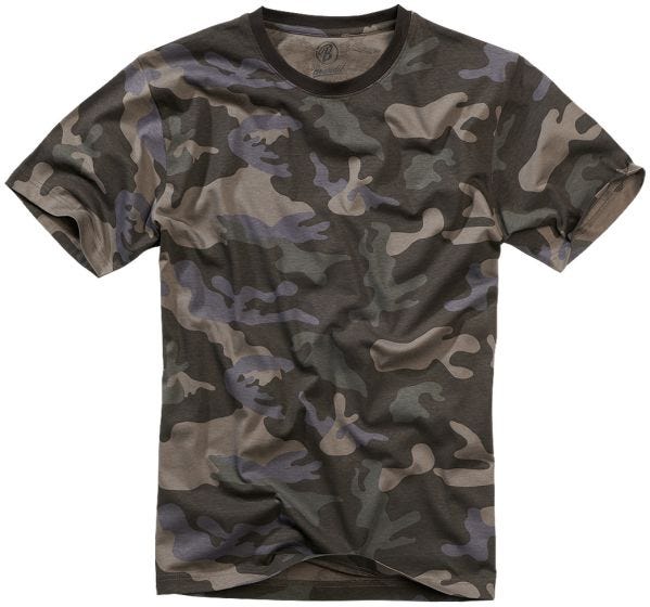 Koszulka T-Shirt Brandit Dark Camo
