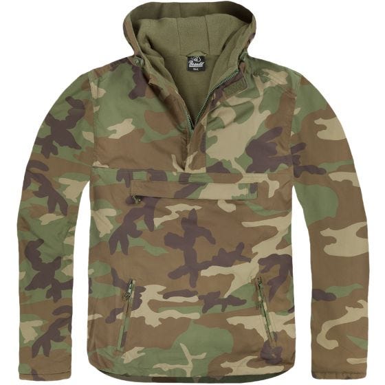 Kurtka Kangurka Brandit Windbreaker Woodland