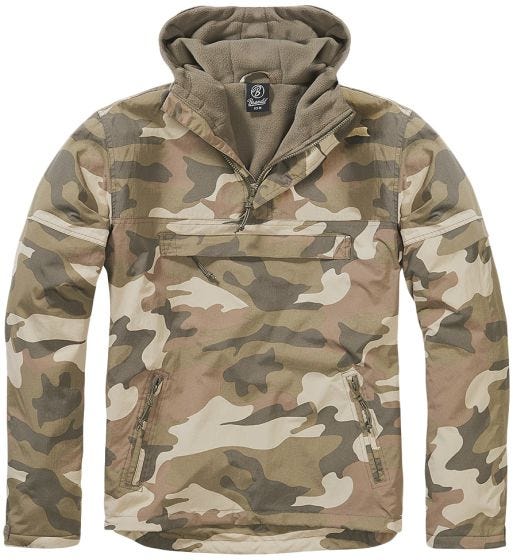 Kurtka Kangurka Brandit Windbreaker Light Woodland