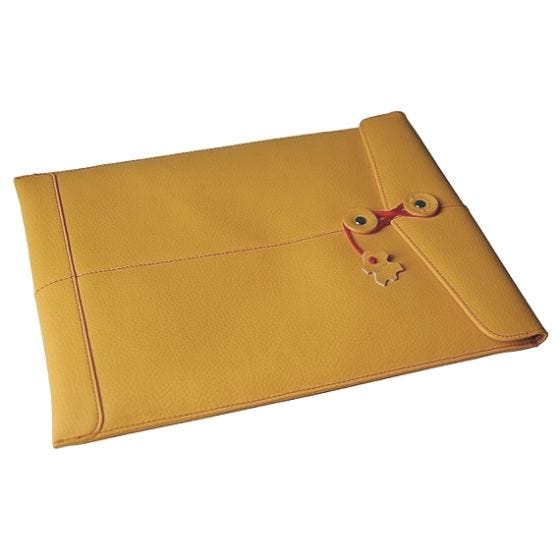 Etui Skórzane Civilian Pro Manila 15 Laptop MacBook Pro 15" Mango