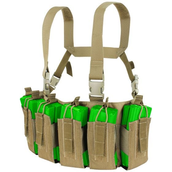 Taktyczny Panel Piersiowy Condor Barrage Chest Rig Brązowy