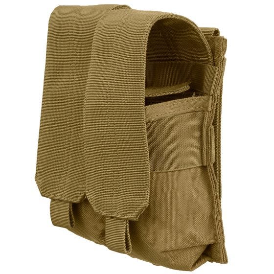 Ładownica Podwójna Condor na Magazynki M4/M16 MOLLE Coyote Brown