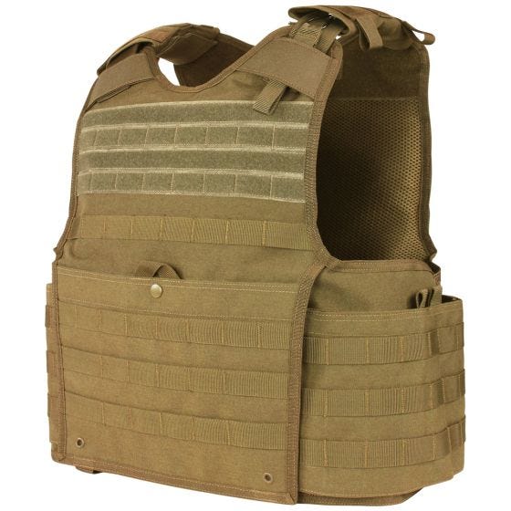 Kamizelka Taktyczna Condor Enforcer Plate Carrier Coyote Brown