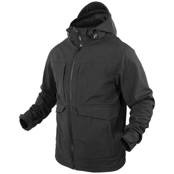 Kurtka Condor Overcast Softshell Parka Czarna