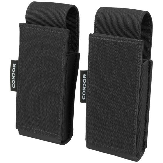 Ładownica na Magazynki Condor QD Pistol 2 Sztuki Czarna