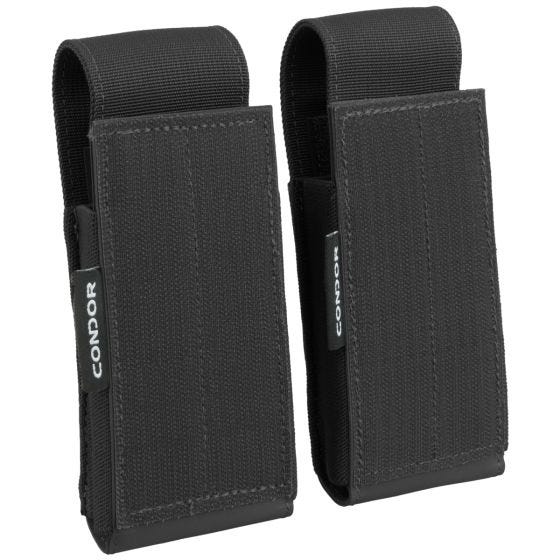 Ładownica na Magazynki Condor QD Pistol 2 Sztuki Czarna