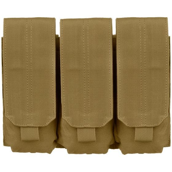 Ładownica Potrójna Condor na Magazynki M4/M16 MOLLE Coyote Brown