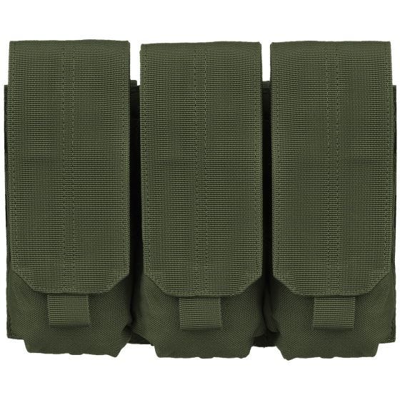 Ładownica Potrójna Condor na Magazynki M4/M16 MOLLE Olive Drab