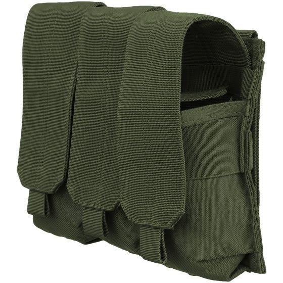 Ładownica Potrójna Condor na Magazynki M4/M16 MOLLE Olive Drab