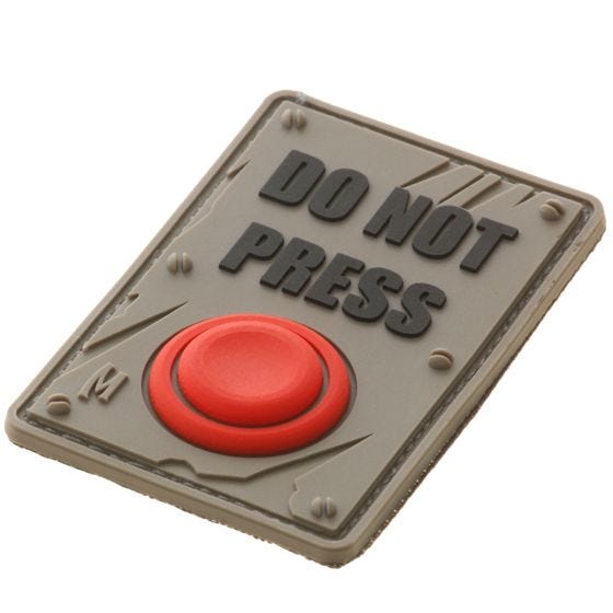 Naszywka Maxpedition Do Not Press (SWAT)