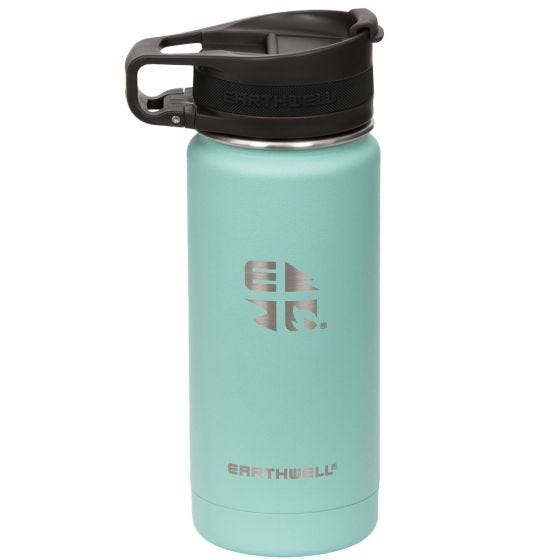 Butelka Earthwell Roaster Loop Vacuum 473ml Aqua Blue