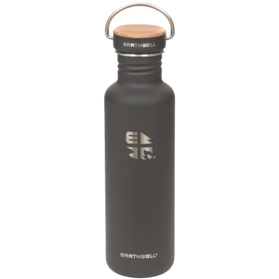 Butelka Earthwell Woodie Singe Wall 800ml Maple / Volcanic Black